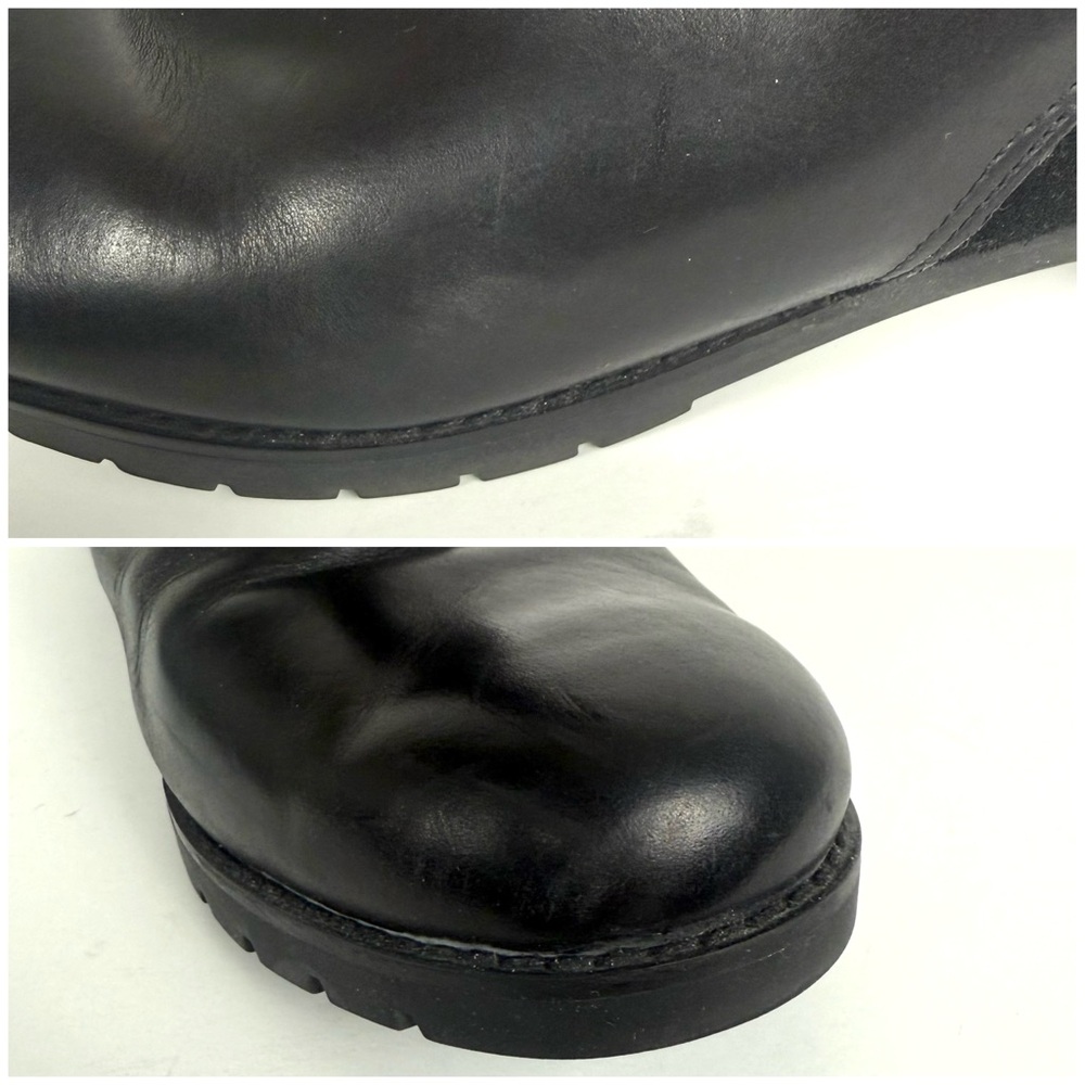 Rockport Tristina Buckle Riding Tall Boots Black Leather adiPRENE by Adidas 11 - Picture 14 of 14